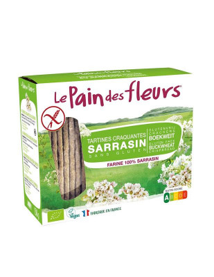 Tartine Crocante Bio Fara Gluten cu Hrisca Le Pain Des Fleurs 150gr foto