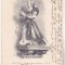 bnk cp Franta - Muzeul din Dijon - Statuia Anne de Fontette - circulata 1903