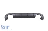Difuzor tip S3 potrivit pentru bara de protectie spate standard a Audi A3 Sportback 2013-2016 -oo--oo- Performance AutoTuning