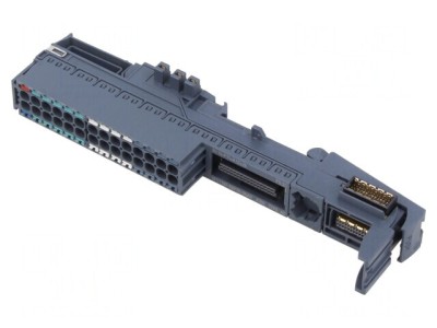 Soclu ET 200SP cu Conexiune Push-In Ch: 10 foto