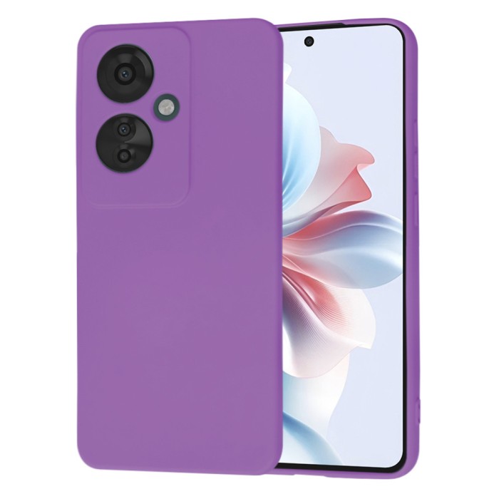 Husa spate Oppo Reno11 F Silicon Mov cu Microfibra SoftFlex
