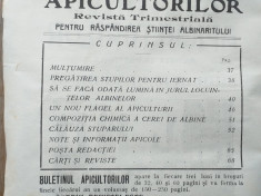 Buletinul apicultorilor, anul 3/1924, nr 2-3 foto