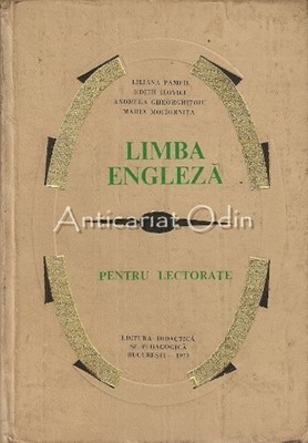 Limba Engleza Pentru Lectorate - Liliana Pamfil, Edith Ilovici foto