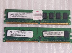 Memorie RAM Micron 2GB PC2-5300 DDR2-667MHz - poze reale foto