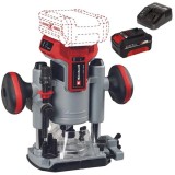 Einhell TP-RO 18 Li BL PXC + Starter Kit - Masina de frezat 6 8 mm + Set 1 acumulator si incarcator Li-Ion 18 V 4 Ah