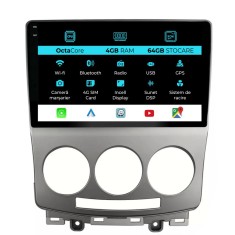 Navigatie Dedicata Mazda 6 (2002-2008), 9 Inch, 4Gb Ram, 64Gb Stocare, Android Auto, Carplay