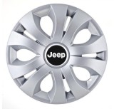 Set 4 capace roti Top Gray pentru gama Jeep, R17