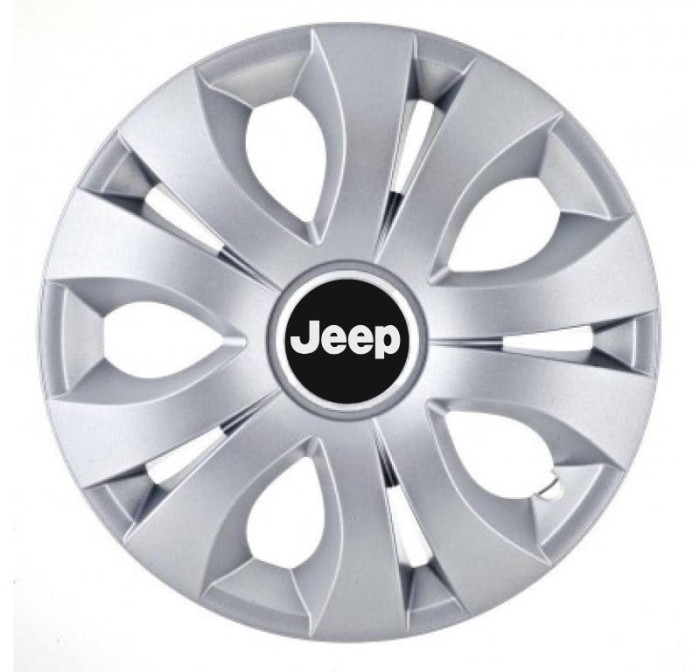 Set 4 capace roti Top Gray pentru gama Jeep, R17