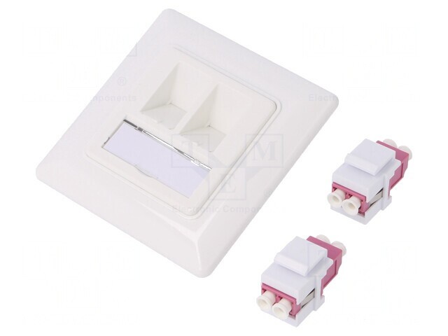 Conector fibră optică duplex LC