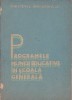 Programele Muncii Educative in Scoala Generala