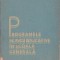 Programele Muncii Educative in Scoala Generala