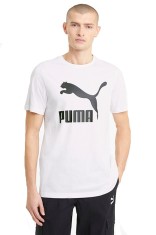 Tricou barbati Puma Clasics Logo Tee Alb