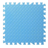 Covoras puzzle xl, 60x60 cm, grosime 2 cm, spuma eva, 2 piese culoare albastru, ProCart