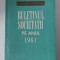 Societatea de stiinte filologice din R.S.R. - Buletinul societatii pe anul 1981