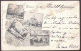 4994 - BUZIAS, Timis, Litho, Romania - old postcard - used - 1902