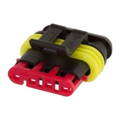 Conector cablu Superseal 1.5 mama mufa 4 pini IP67 TE Connectivity