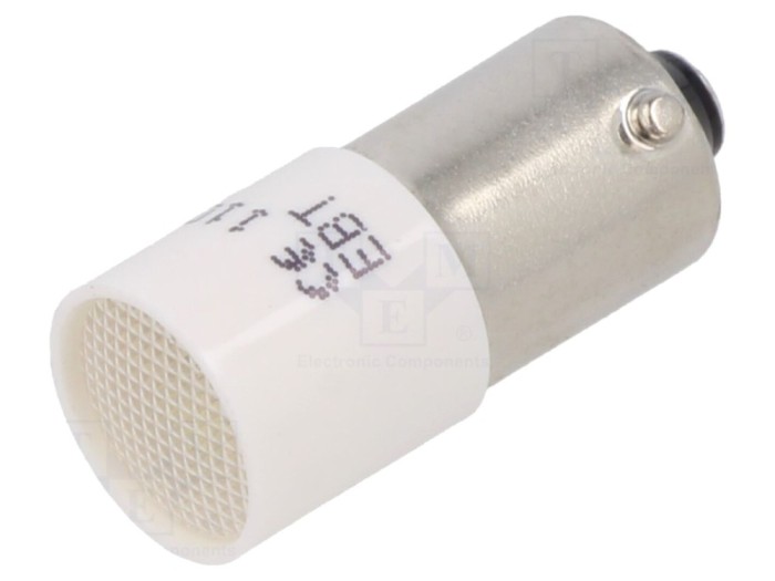 Lampă de control LED albă 110V