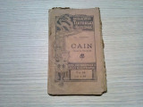 CAIN (drama) - Al. Sabaru - Biblioteca Teatrului National No.16, 77 p., Alta editura