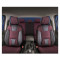 Set Huse Scaune Auto pentru Subaru Impreza - Panda Confort, Negru-Bordo, 11 piese
