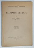 COMPTES RENDUS DES SEANCES ( DARI DE SEAMA ALE SEDINTELOR ) , 1934 - 1935 , TOME XXIII , 1940
