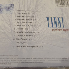 CD Yanni, Winter light, original USA 2000