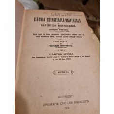 Eugeniu Popovici - Istoria Bisericeasca Universala si Statistica Bisericeasca Vol. I