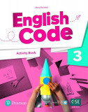 English Code British 3 Activity Book &amp; QR Code - Paperback brosat - Mary Roulston - Pearson