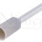 Terminal cablu 0.75mmp 10mm izolat gri