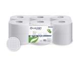 Hartie igienica Lucart Eco 19 J, 2 str, alba, 120 m/rola, 12 role/bax