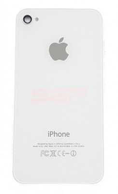 Capac baterie iPhone 4 WHITE foto