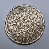 2 shillings 1956 - Regatul Unit - Regina Elizabeth II