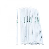 SET 250 PAIE BIODEGRADABILE NEGRE DREPTE AMB INDIV, 240X8MM