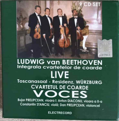 SET 8 CD-URI LUDWIG VAN BEETHOVEN (LIPSA CD 1) foto