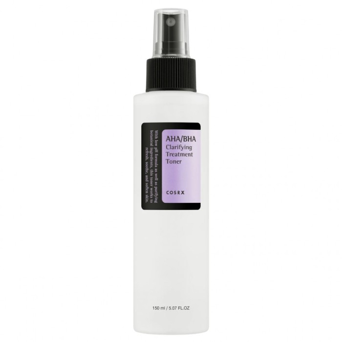 COSRX AHA/BHA Clarifying Treatment Toner, Tonic facial cu acizi AHA și BHA, 150ml