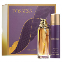 Set Possess - parfum și spray, ambalate în cutie (Oriflame)