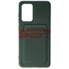 Husa Samsung Galaxy A52 / A52 5G Verde Inchis TPU Card Holder