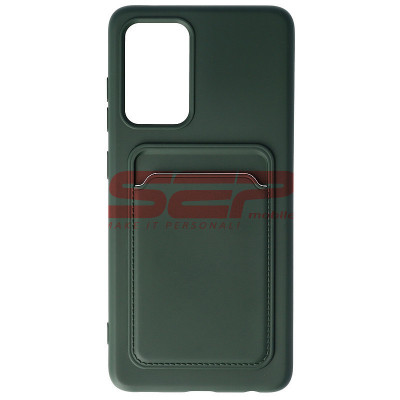 Toc TPU Card Holder Samsung Galaxy A52 / A52 5G Dark Green foto