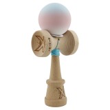 Kendama X Originala, Ata 62/65 cm Gradient Albastru deschis/Roz/Alb