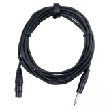 Cumpara ieftin Pronomic stage XFJ-5 Cablu microfon XLR-jack 6.3 mono