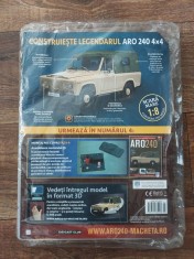 ARO 240 - Revista cu piese pentru macheta 1:8, Nr. 3 - sigilata