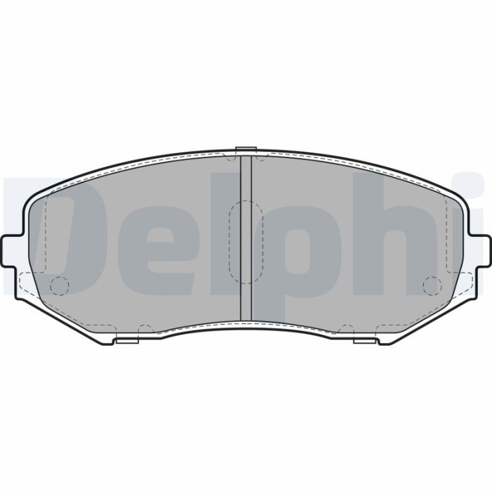DELPHI LP2001 set placute frana,frana disc