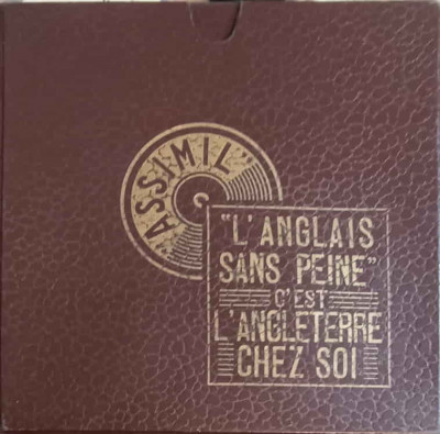 Disc vinil, LP. L&amp;#039;ANGLAIS SANS PEINE C&amp;#039;EST L&amp;#039;ANGLETERRE CHEZ SOI. ENGLEZA FARA DURERE. LOT 16 DISCURI VINIL (DIS foto