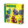 Set creativ Beedz - Margele de calcat Dragoni 3D Glow in the Dark, SES Creative
