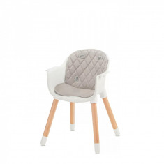 Scaun de masa 2 in 1 Kinderkraft Sienna grey