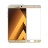 Folie Protectie Sticla 3D Samsung A3 2017 Gold+ [cablu de date CADOU]