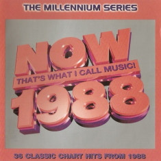 2 CD Now That's What I Call Music! 1988: The Millennium Series: Cher, U2