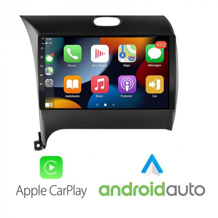 Sistem Multimedia MP5 Kia Cerato 2013-2017 J-1562 Carplay Android Auto Radio Camera USB CarStore Technology