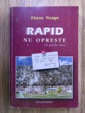Carte de colectie despre "Rapid București "scrisa de Fanus Neagu.