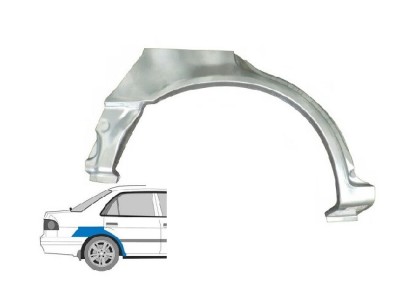 Segment exterior reparatie aripa spate Toyota Corolla (E11), 04.1997-12.2001 Combi, spate, Dreapta, ( pentru Sedan/Liftback cu modficari ) foto