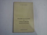 PENTRU O CULTURA A CIVILIZATIILOR - EVANGELOS VENIZELOS